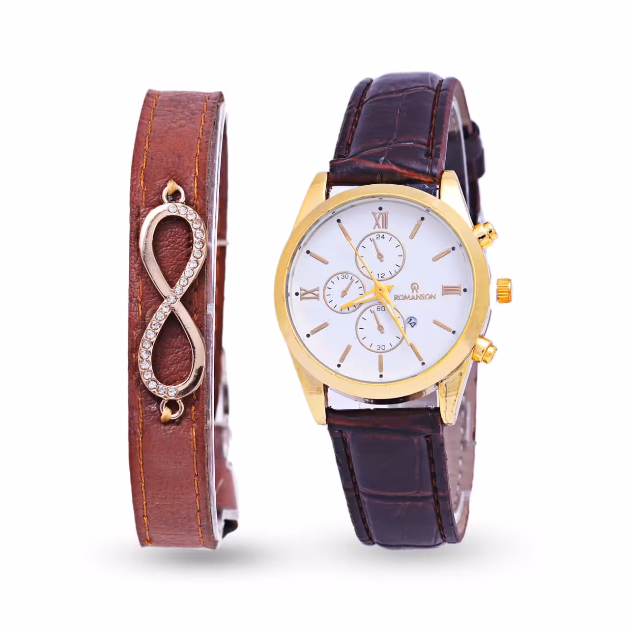 ست_ساعتمچی Romanson و دستبند مدل 634