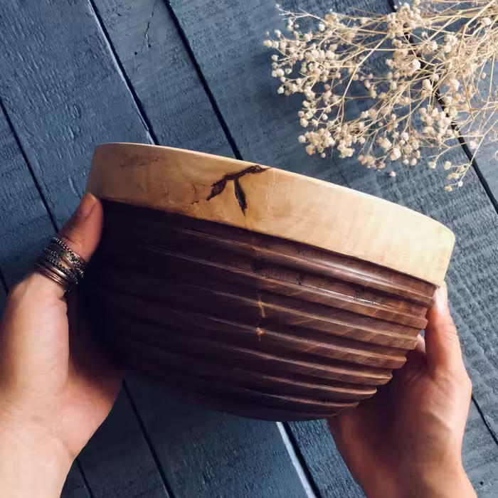 کاسه چوبی کد310