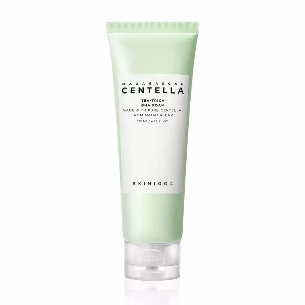 فوم شستشوی لایه بردار تی تریکا سنتلا اسکین 1004 Skin1004 Centella Tea-Trica BHA Foam