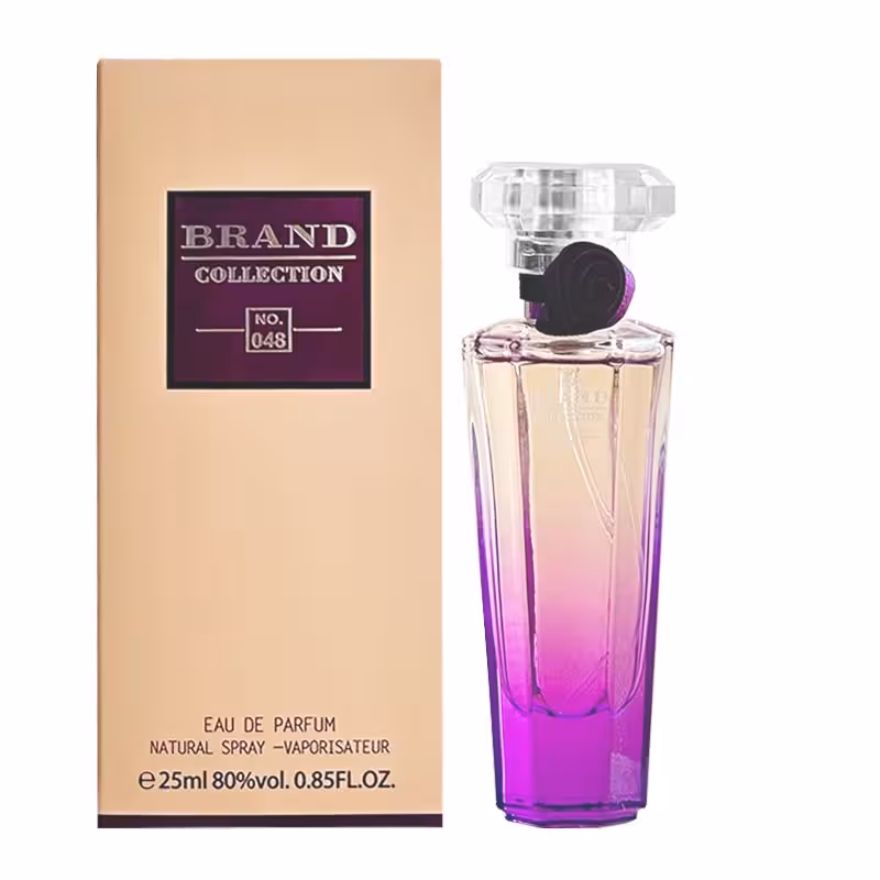 ادکلن برند کالکشن Brand Collection کد 048 مشابه رایحه Lancôme Trésor Midnight Rose حجم 25ml