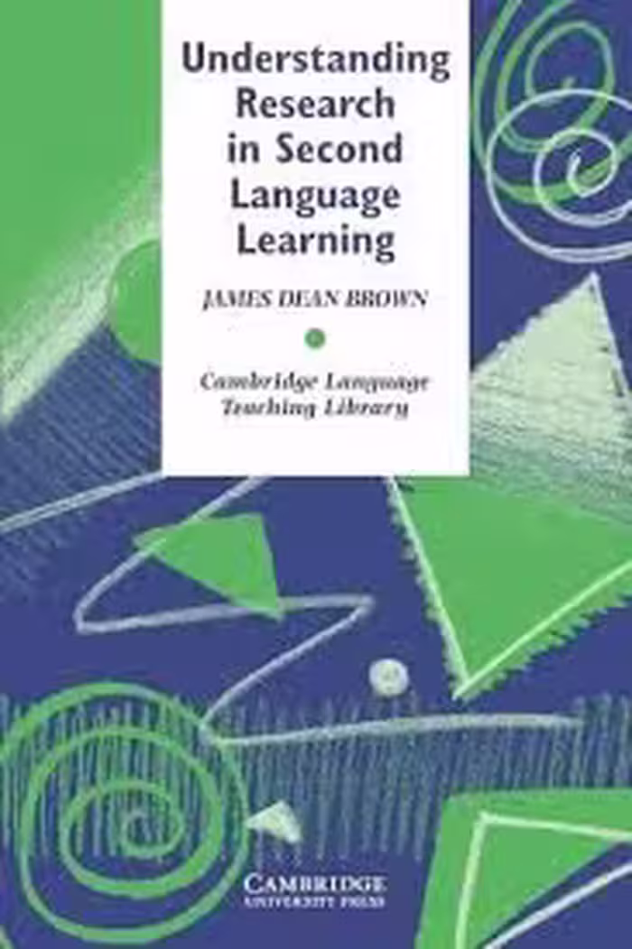 کتاب Understanding Research in Second Language Learning A Teachers Guide to Statistics and Research Design