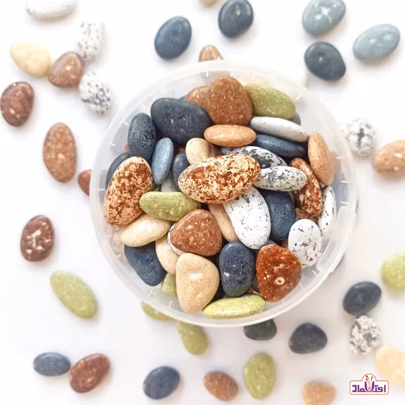 شکلات سنگی رودخونه ای (جیلی بیلی) 100 گرمی اعتماد سطلی | amazonchi