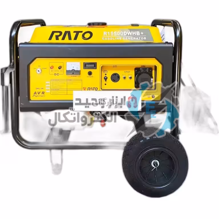 موتور برق 8.5 کیلو وات استارتی 18 اسب بخار راتو RATO 15500WHB