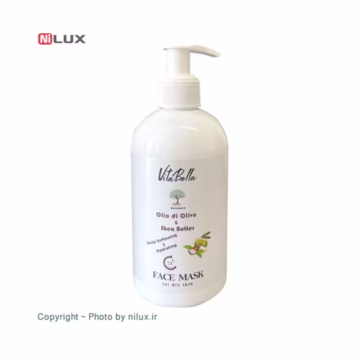 ماسک صورت روغن زیتون و شی باتر ویتابلا حجم 300 میلی لیتر