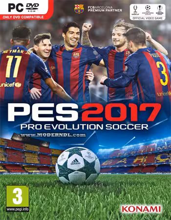 بازی کامپیوتر فوتبال تکاملی حرفه ای 2017 گزارش فارسی Pro Evolution Soccer 2017