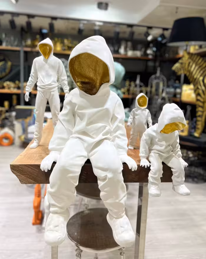 مجسمه دکوری روح اوپنی نشسته در دوسایز کد 92(قیمت هر محصول مجزا میباشد )