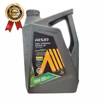 روغن موتور آیسین Aisin مدل API SP حجم 4 لیتر (0W-20) ساخت کره برچسب دار