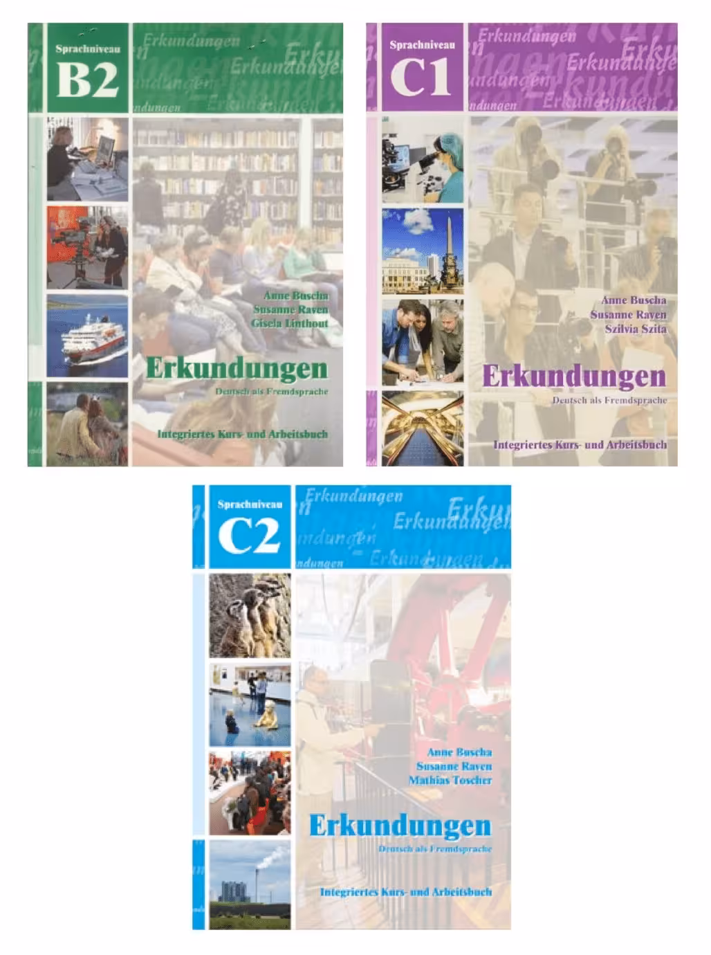Erkundungen مجموعه کتاب های ارکوندونگن رنگي