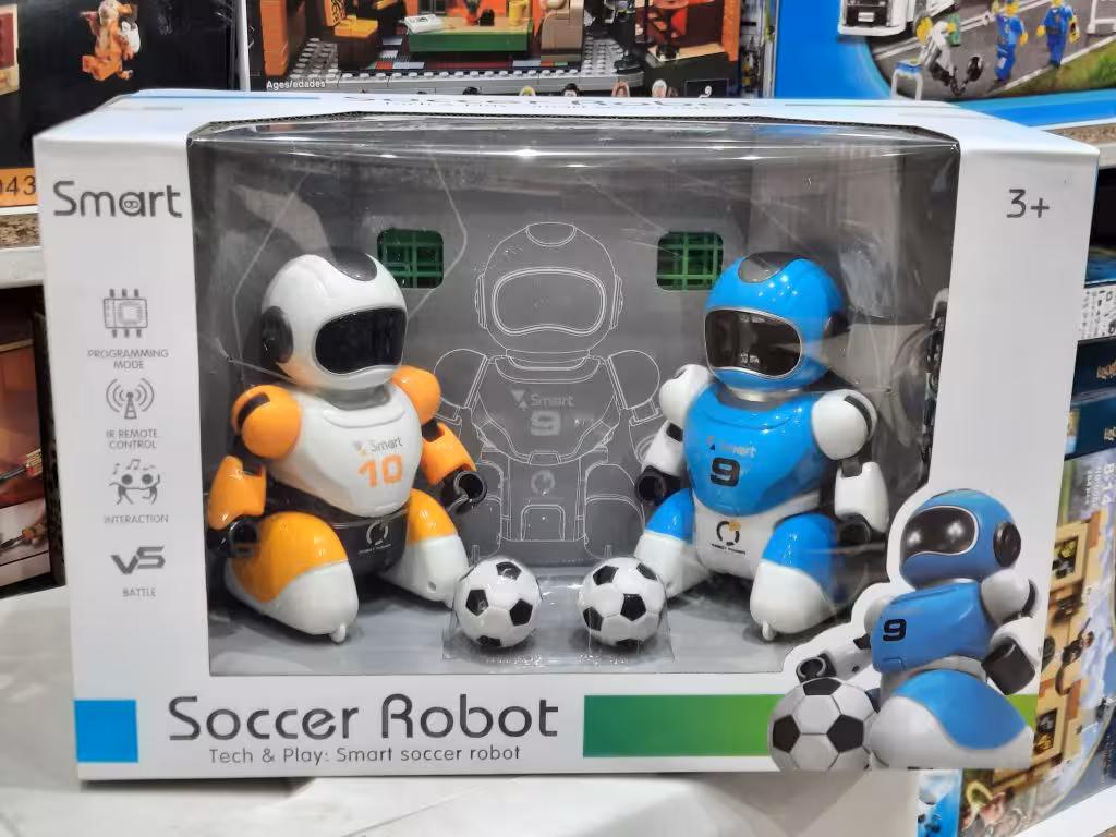 ربات کنترلی فوتبالیست دو عددی