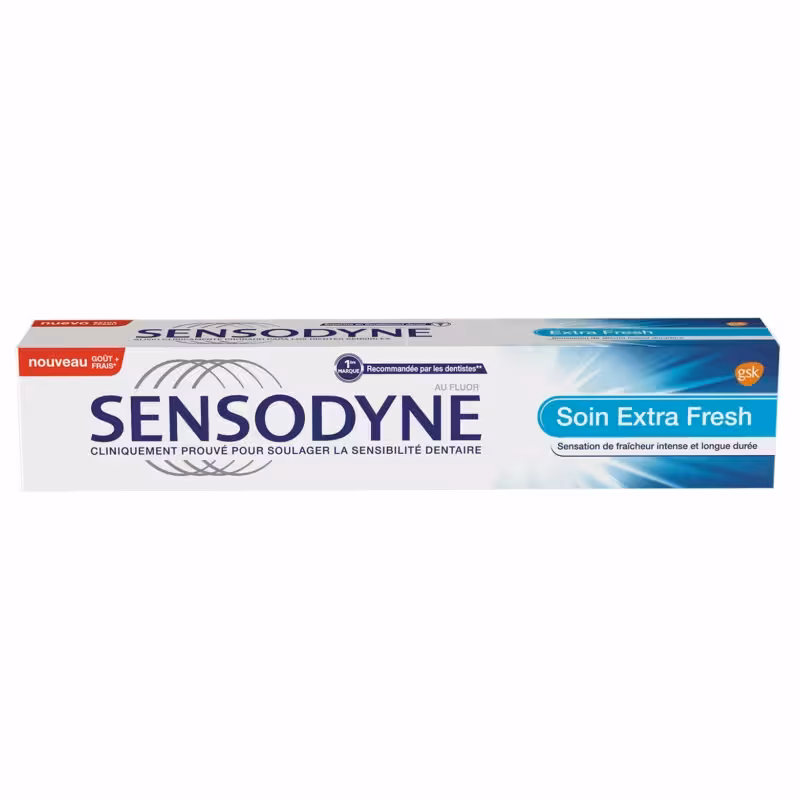 خمیر دندان سنسوداین مدل Soin Extra Fresh حجم 75 میل