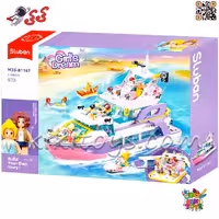 لگو دخترانه کشتی تفریحی بزرگ SLUBUN B1167 Friends