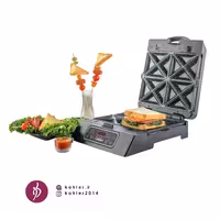 ساندویچ ساز پنج سینی دیجیتال کاخلر مدل KH-PRO2