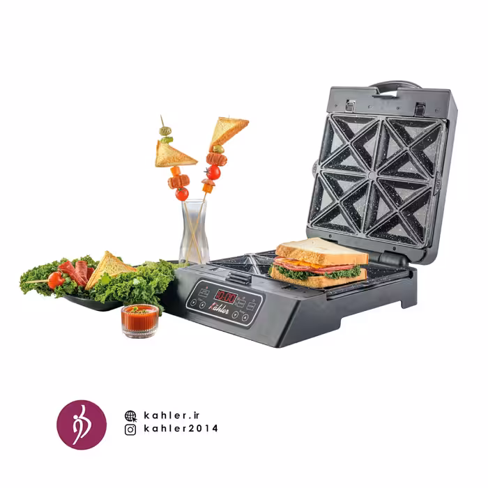 ساندویچ ساز پنج سینی دیجیتال کاخلر مدل KH-PRO2