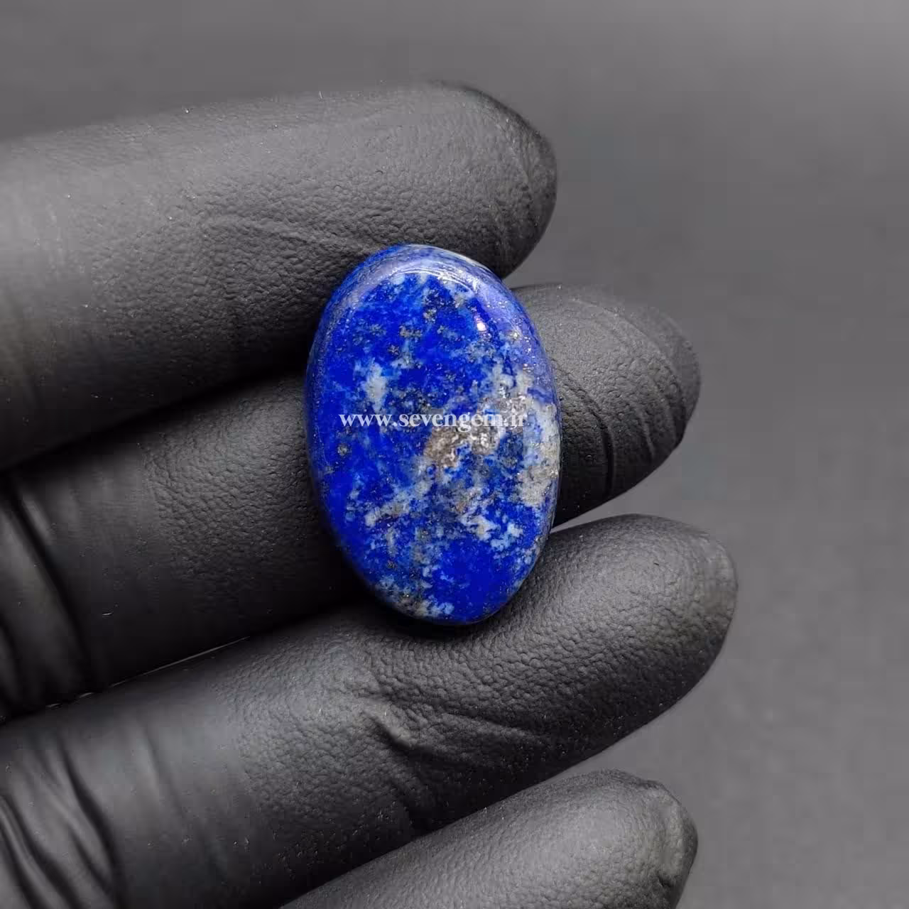 نگین سنگ لاجورد درجه یک افغانستان (کدA694)