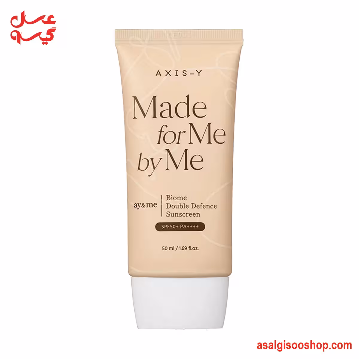 کرم ضد آفتاب بیوم پروبیوتیک اکسیس وای با محافظت دوگانه SPF | Axis-Y Biome Double Defense Probiotic Sunscreen SPF50  PA     | کد 2906