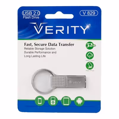 فلش 32 گیگ وریتی Verity V829 USB2.0
