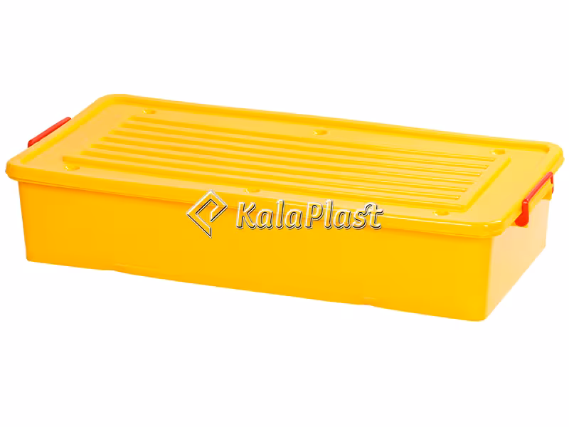 صندوق چرخدار کد 203 زرد