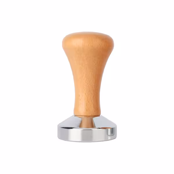 تمپر قهوه مدل دسته چوبی کد 58 | چاوه