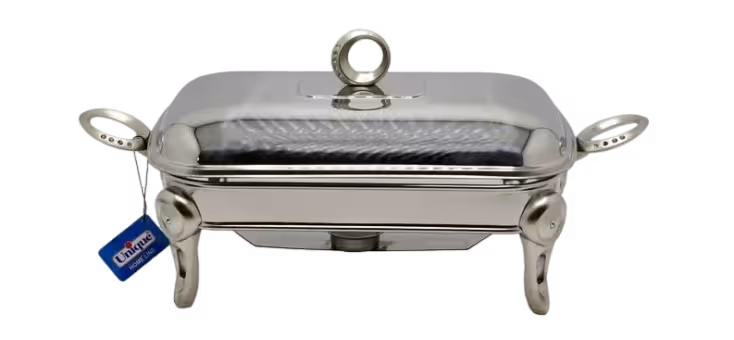 سوفله خوری یونیک مستطیل متوسط نگین دار مدل UN-3904