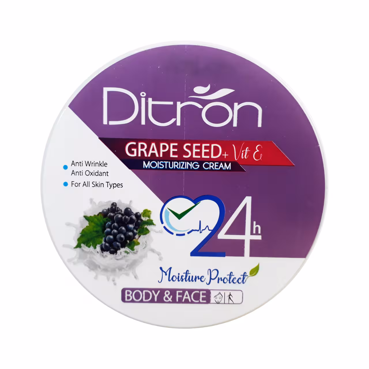 کرم مرطوب کننده هسته انگور دیترون 200 میلی لیتری