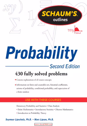 خرید و دانلود نسخه کامل کتاب Probability