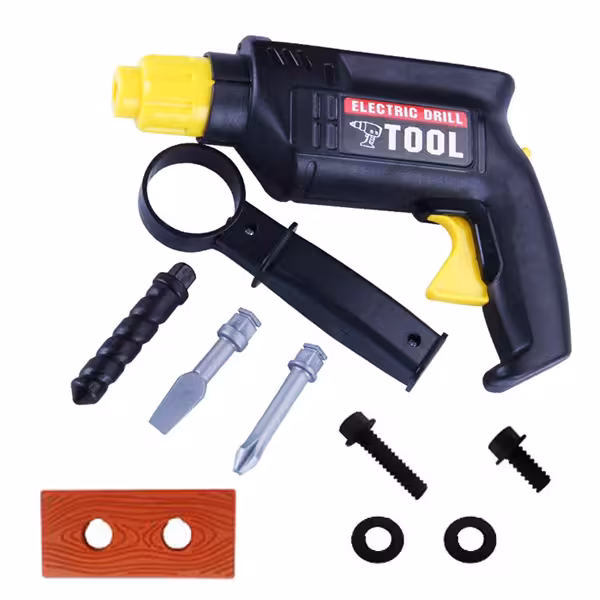 اسباب بازی دریل مدل Electric tool مجموعه 10 عددی