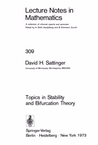 خرید و دانلود نسخه کامل کتاب Topics in Stability and Bifurcation Theory