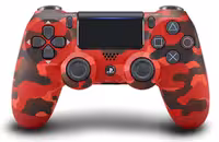 دسته بازی PS4 مدل DualShock Red Camouflage اصلی