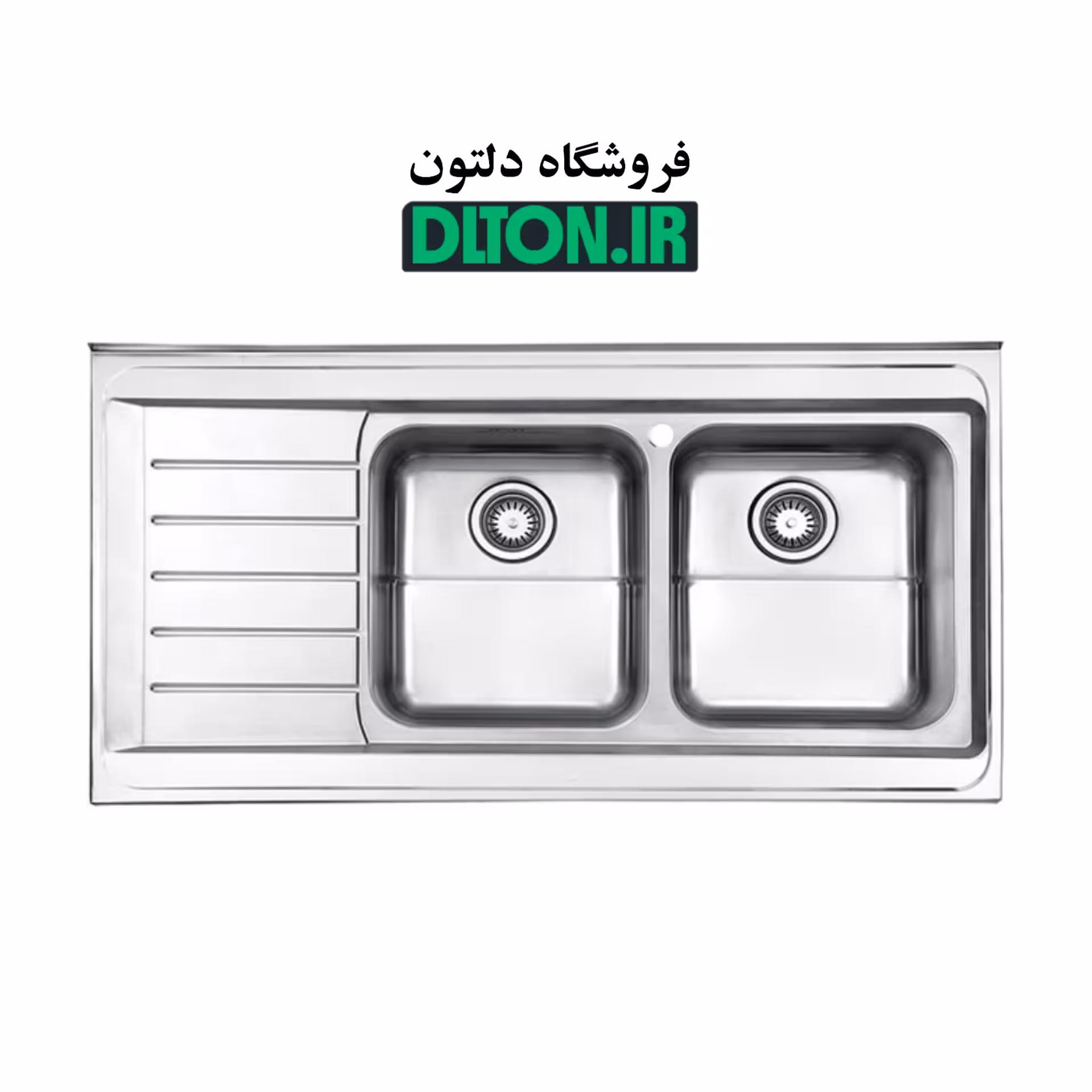 سینک استیل البرز مدل 735 روکار