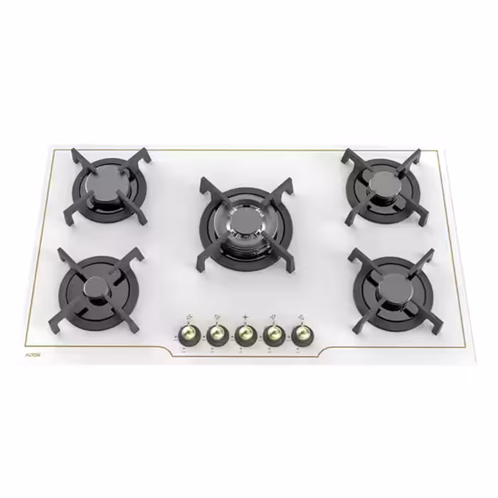 گاز توکار رومیزی شیشه ای آلتون کد G535DW