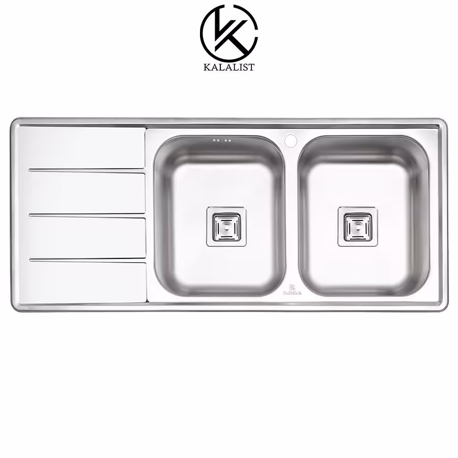 سینک ظرفشویی توکار پرنیان مدل PS 2210