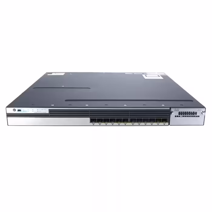 سوئیچ استوک 12 پورت سیسکو مدل Cisco Catalyst WS-C3750X-12S-E