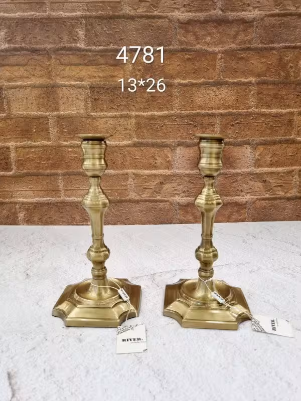شمعدان جاشمعی برنجی برند ریور کد 120164
