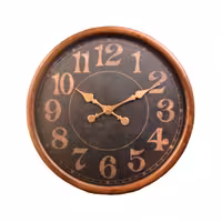ساعت دیواری چوبی بوستون - 60سانت