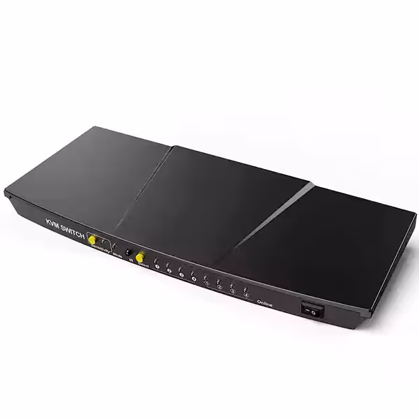 سوئیچ کی وی ام 4 خروجی اتومات HDMI USB لایمستون مدل LS-HK41