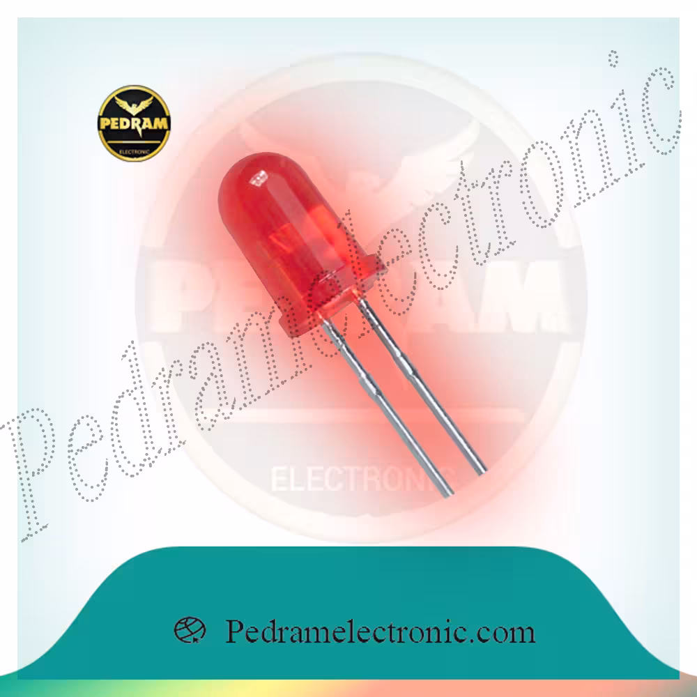 ال ای دی قرمز LED RED OVAL 5MM