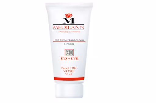 کرم ضد افتاب مخصوص پوست چرب ومعمولی SPF 60 مدیلن