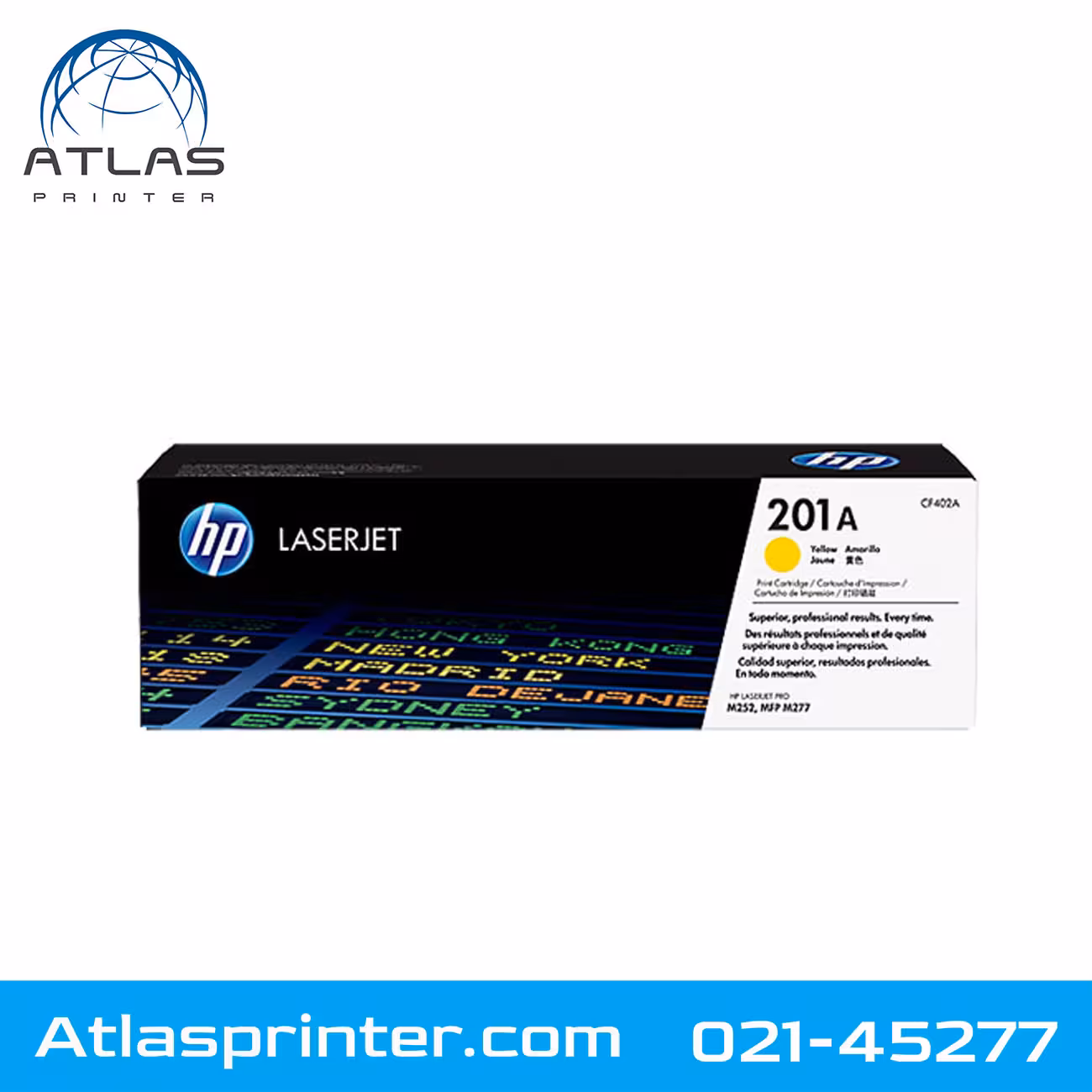 کارتریج لیزری اچ پی HP 201A زرد
