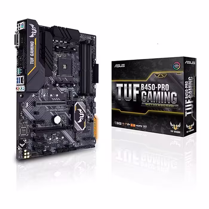 مادربرد ASUS مدل TUF B450-PRO GAMING، با قابلیت اورکلاک