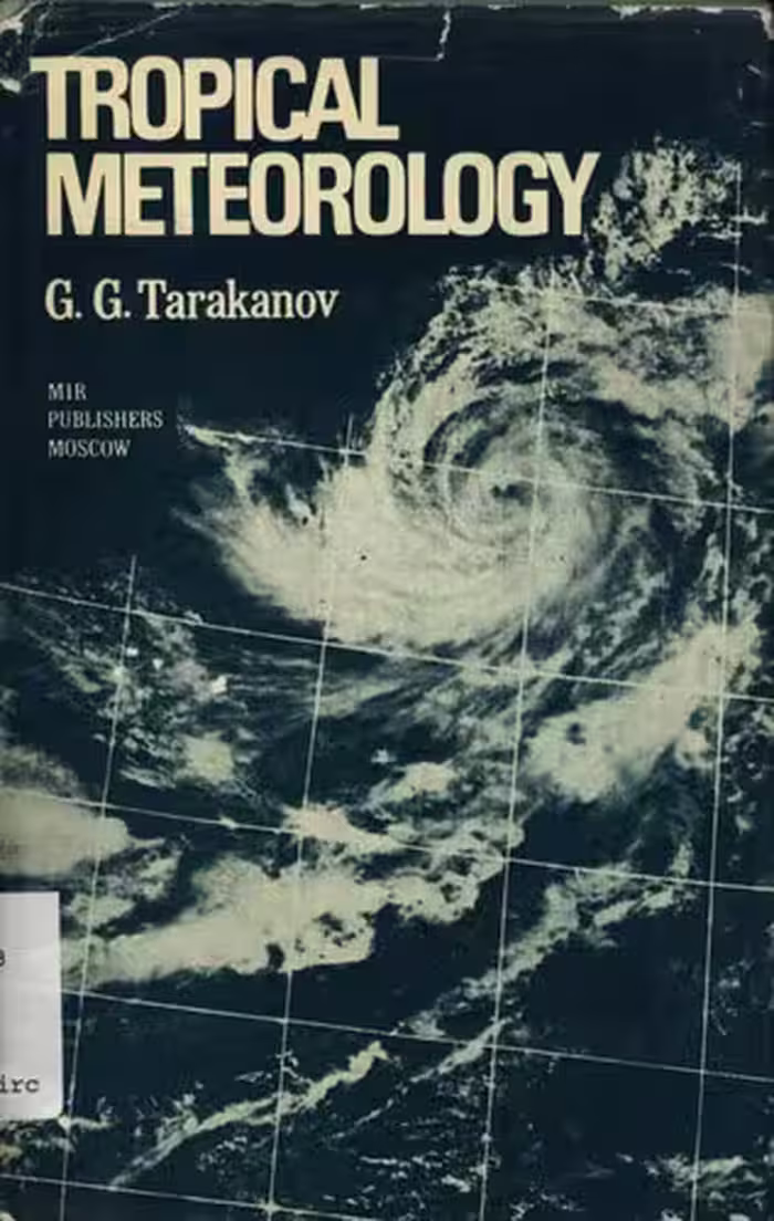 خرید و دانلود نسخه کامل کتاب Full Tropical Meteorology Tarakanov MIR