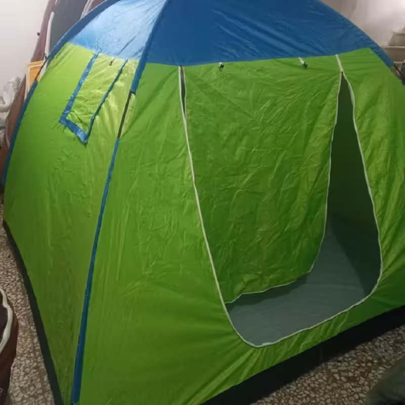 چادر 8 نفره  عصایی یا میله ای مخصوص کوهنوردی و یا مسافرت ( کاملا ضد آب و مخصوص 4 تا 5 نفر خواب )