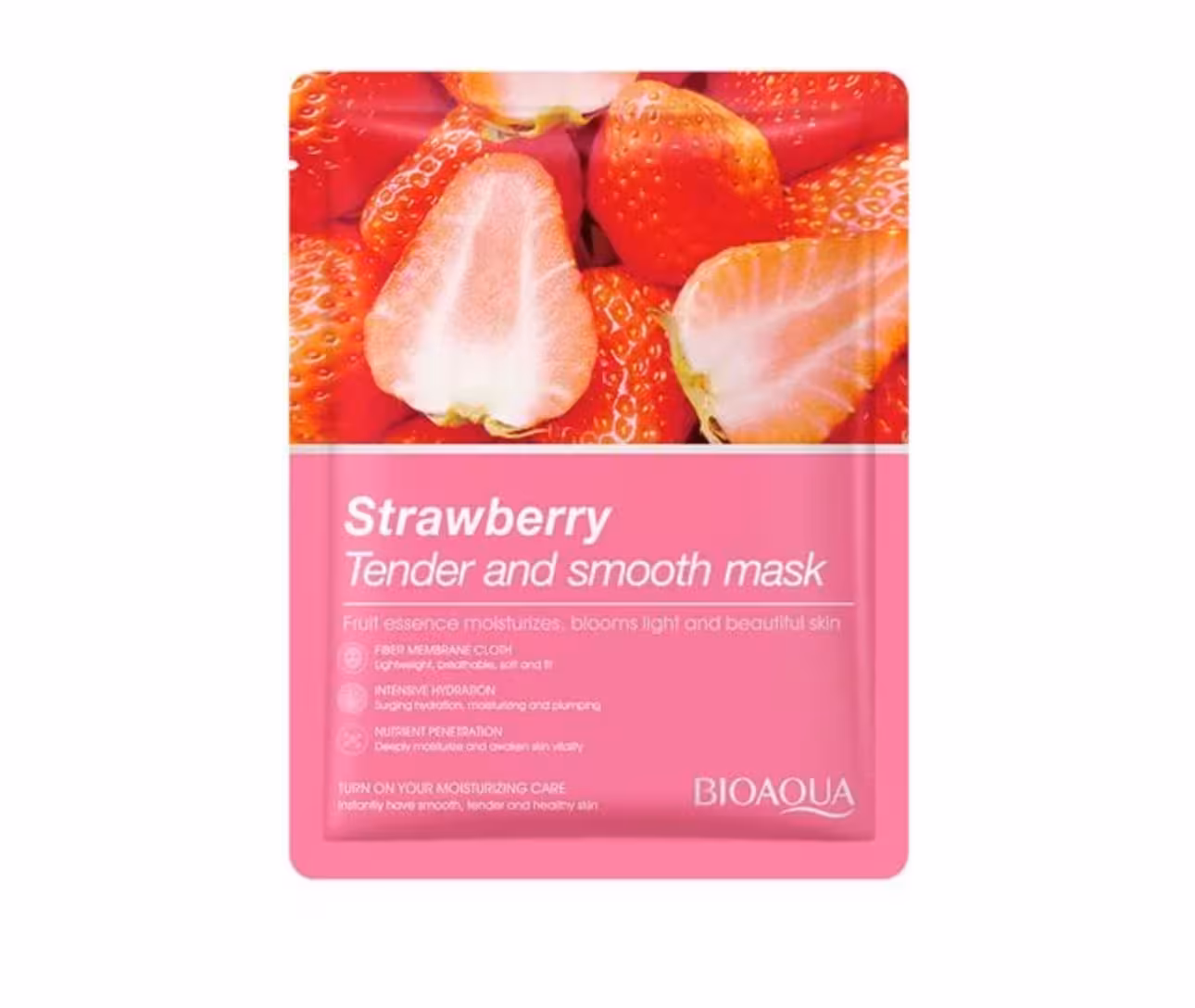ماسک ورقه ای توت فرنگی بیوآکوا