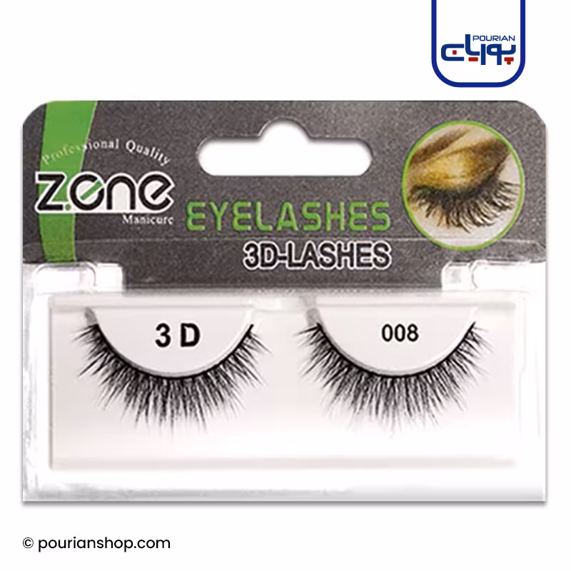 مژه مصنوعی سه بعدی 008 زد وان