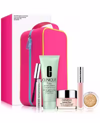ست وکیشن گلو ایسنشیال کلینیک اصل به همراه کیف آرایشی Clinique Vacation Glow Essentials Set