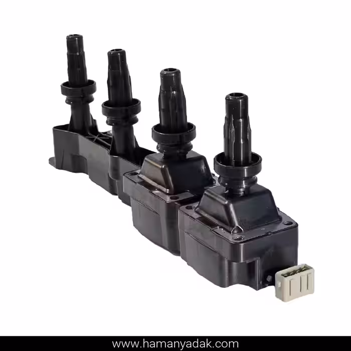 کویل پژو 206 تیپ 5 سوکت طوسی ساژم