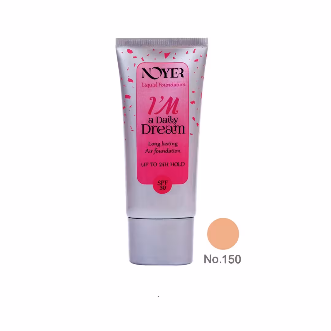 کرم پودر نویر نرمال تیوپی با 30% ضد آفتاب SPF30 شماره 150
