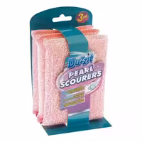 اسکاچ ظرفشویی بریتانیایی دوزیت Duzzit Pear Scourers بسته 3 عددی