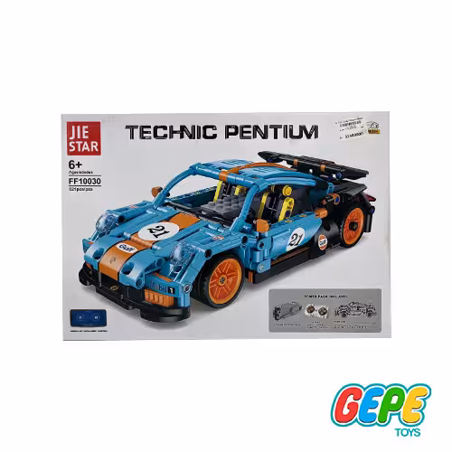 لگو تکنیک ماشین مسابقه‌ای پورشه 917 کنترلی JIE STAR