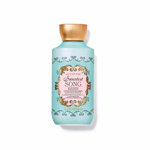 لوسیون مرطوب کننده بدن مدل SWEETEST SONG برند BATH AND BODY WORKS