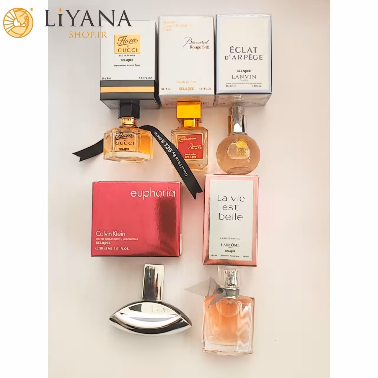 پک عطر ادکلن زنانه اسکلاره 5 عددی